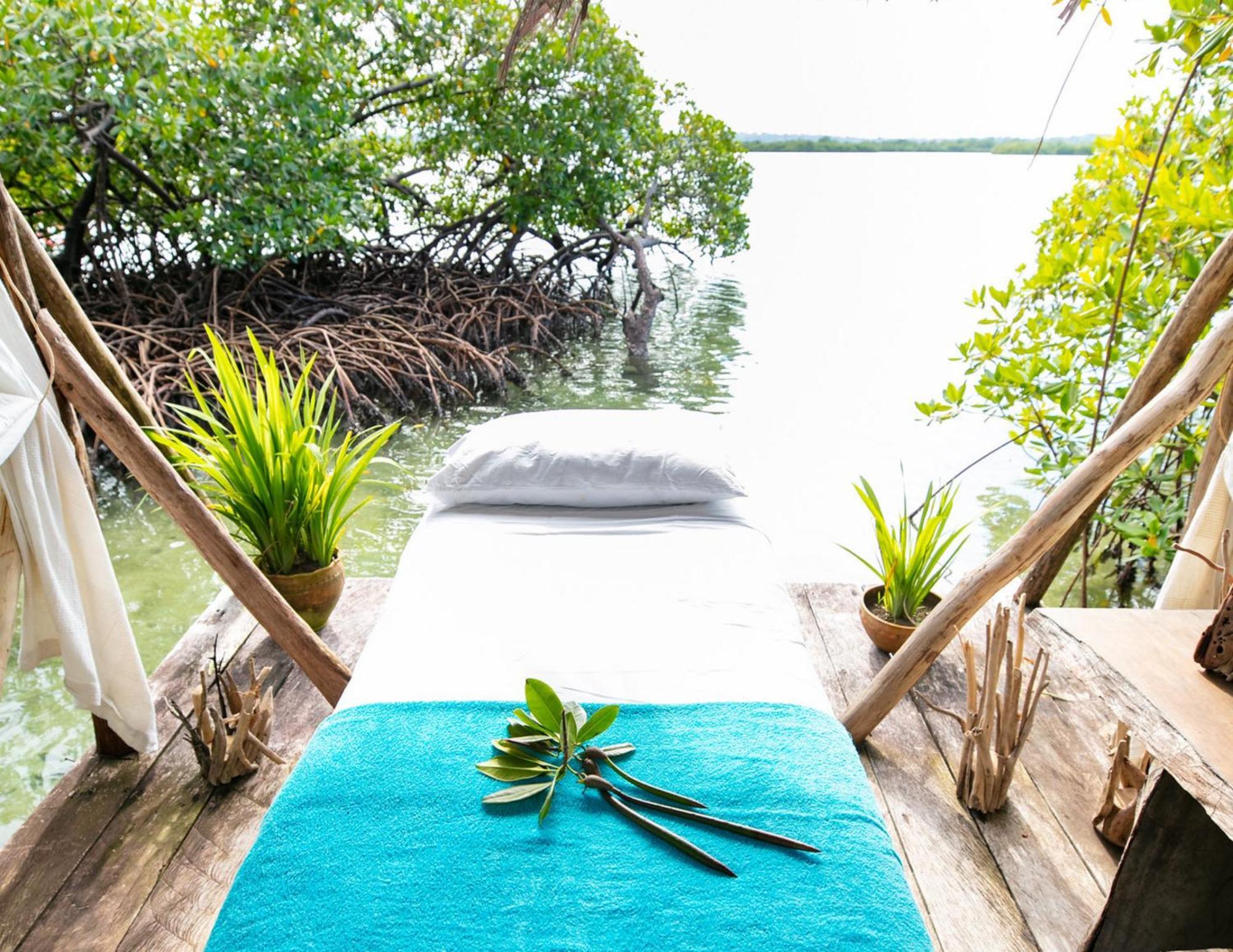 Urraca Monkey Island Eco Resort (Adults Only) Punta Laurel Eksteriør billede